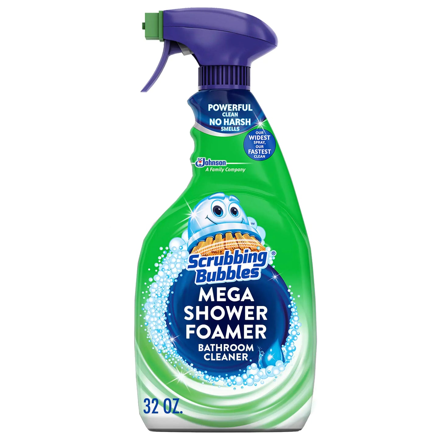 Scrubbing Bubbles S C JOHNSON WAX Mega Shower Foamer 32-Ounce