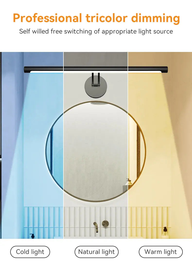 Modern LED Mirror Front Light for Your Bathroom