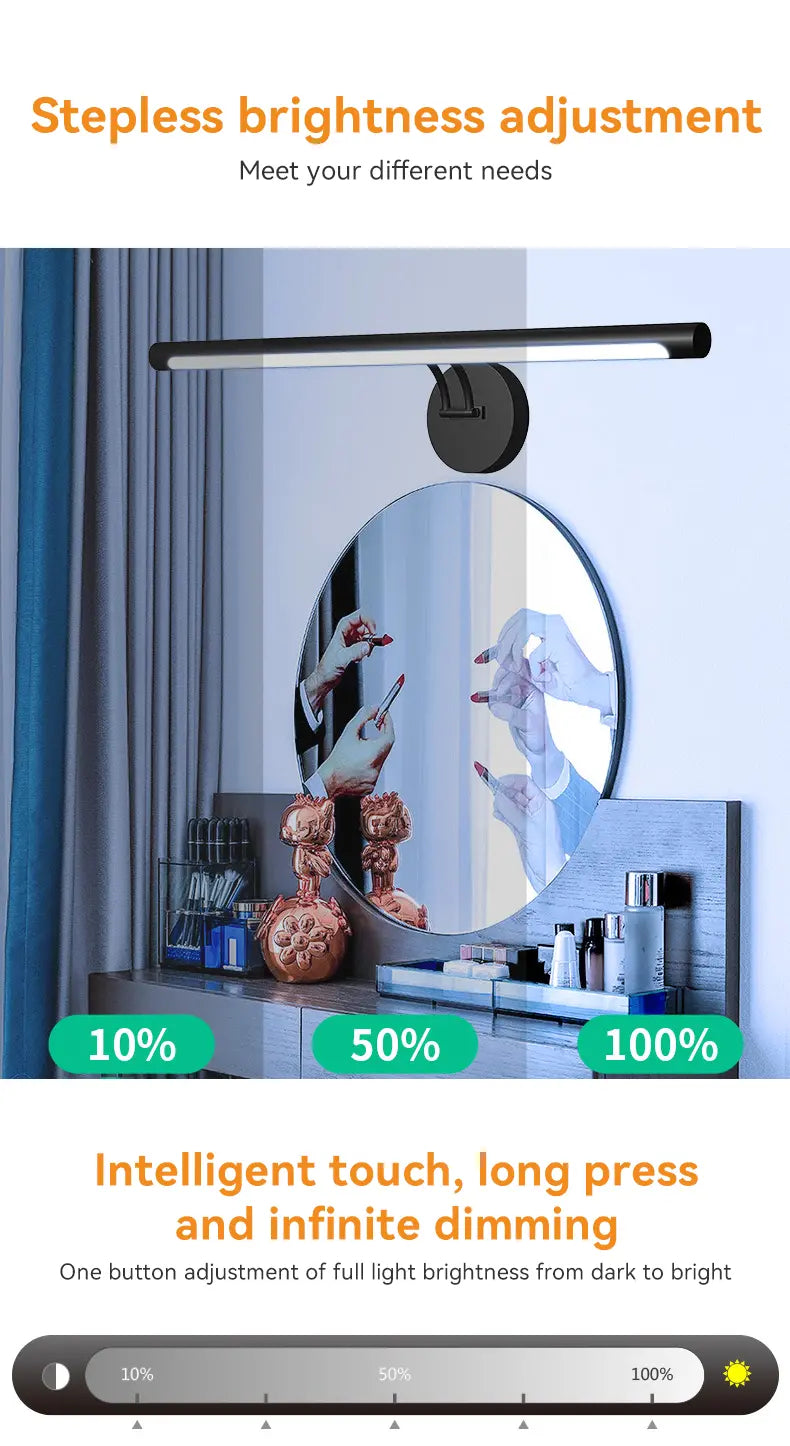Modern LED Mirror Front Light for Your Bathroom