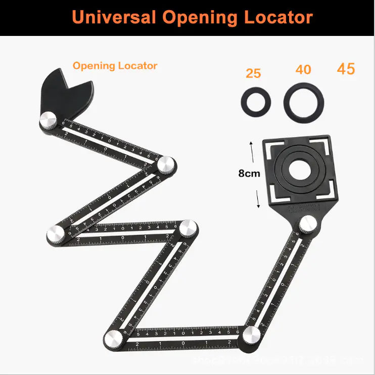 Adjustable Tile Hole Locator Tool for Tiling Work