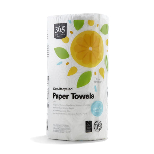 365 by Whole Foods Market Paper Towels Jumbo Roll 135 Count