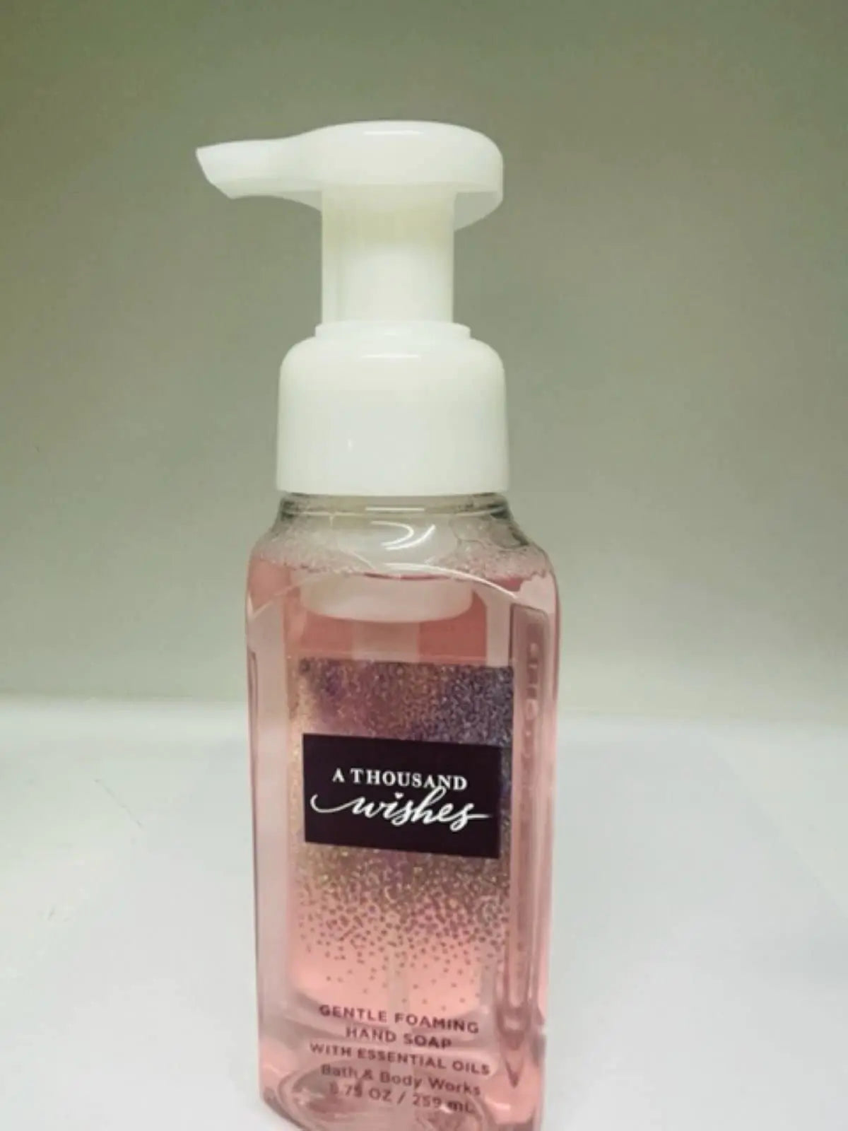 Bath & Body Works A Thousand Wishes Gentle Foaming Hand Soap 8.75 Ounce Pink
