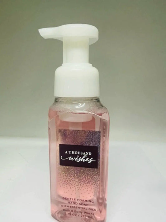 Bath & Body Works A Thousand Wishes Gentle Foaming Hand Soap 8.75 Ounce Pink