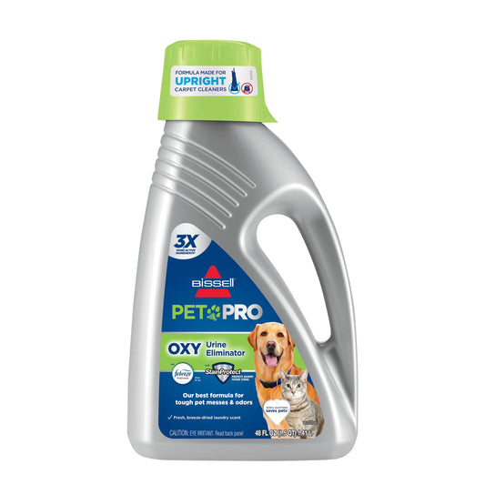 Bissell Professional Pet Carpet Cleaner Shampoo 48 Ounce Silver